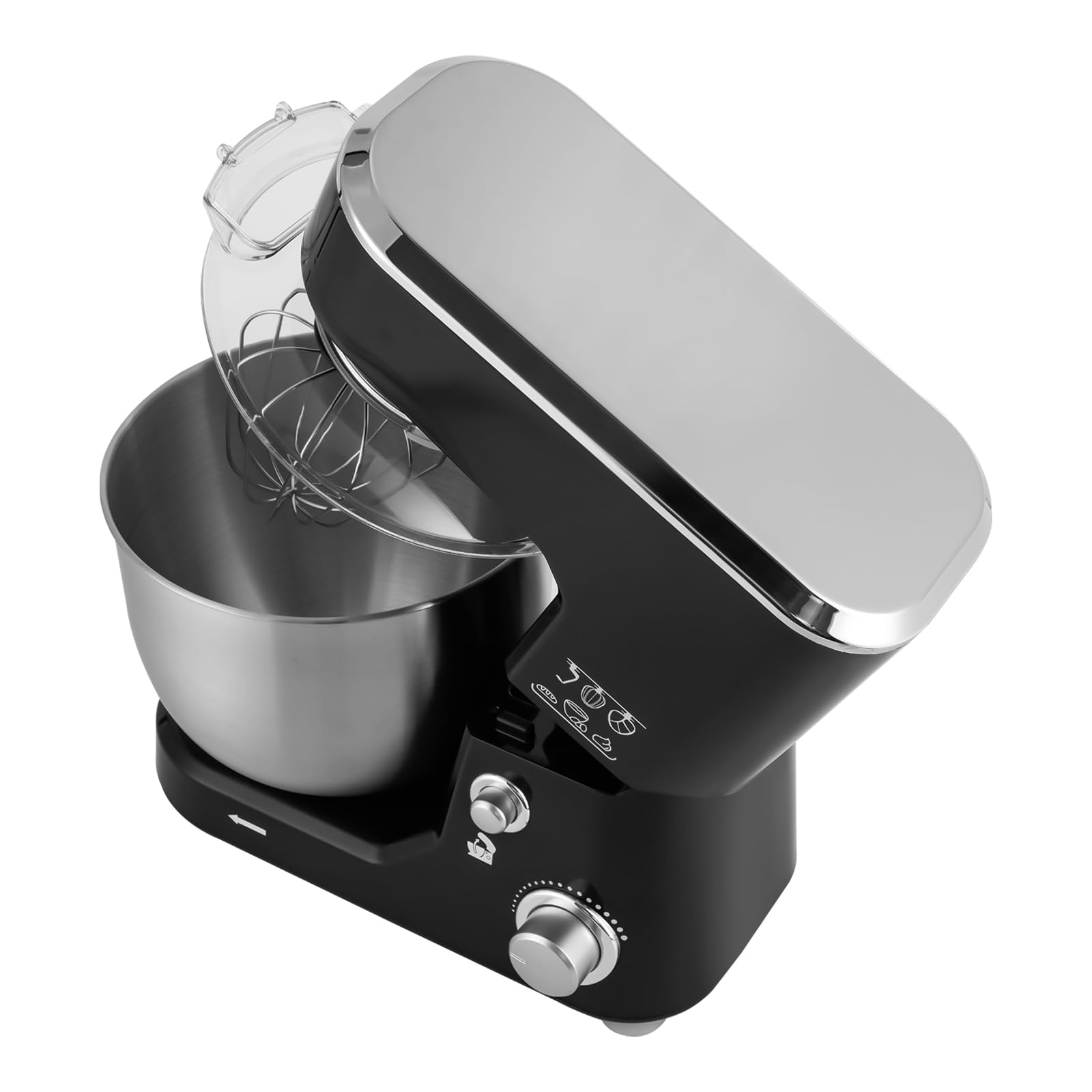 Robot kuchenny 3 w 1 1000 W, wielofunkcyjny mikser ze stali nierdzewnej, mikser kuchenny, mikser do ciasta, mikser kuchenny, restauracje, piekarnie