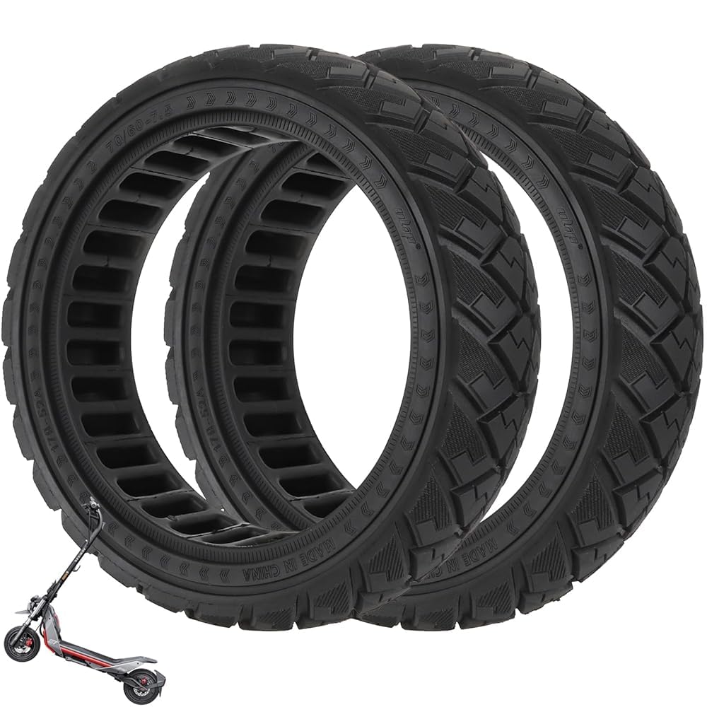 70/60-7,5 Reifen für Segway Ninebot G3/ZT3/ZT3 Pro Wabenreifen, rutschfest, Ersatzrad für Elektroroller, Zubehör (2 Stück)