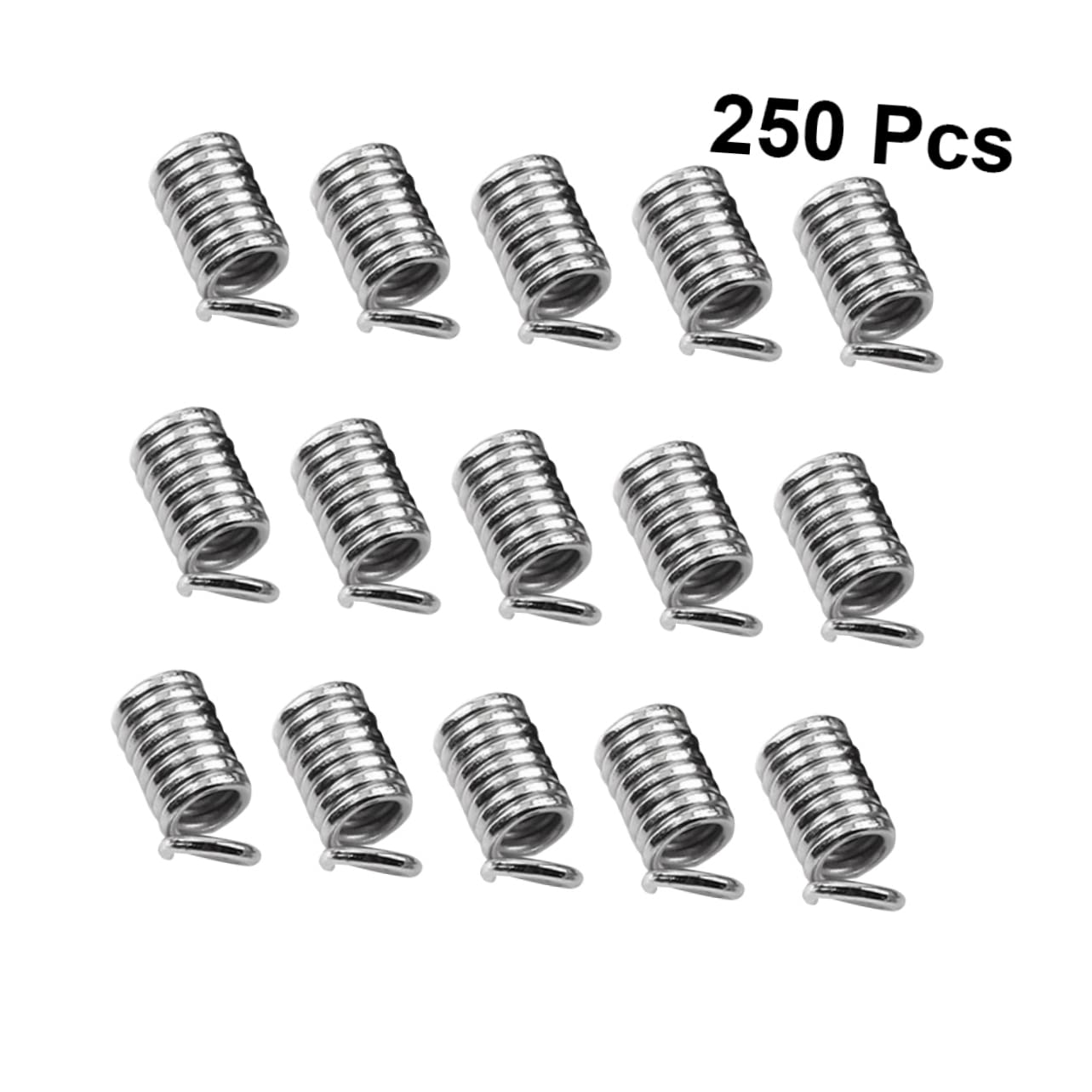 COHEALI Create Unique Jewelry 5 Pack DIY Spring Buckle Connectors Necklace Connector Dark Silver Easy to Use for DIY Projects