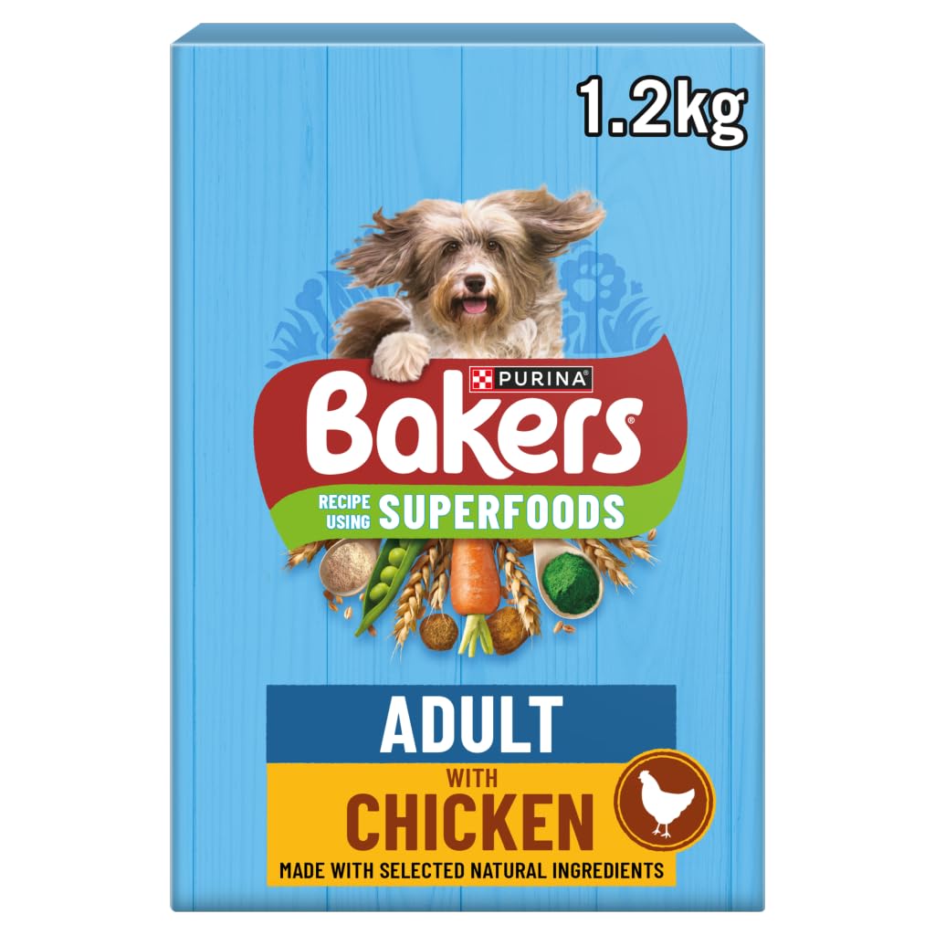 Bakers Adult Dog Rich In Chicken With Country Vegetables 1.2Kg