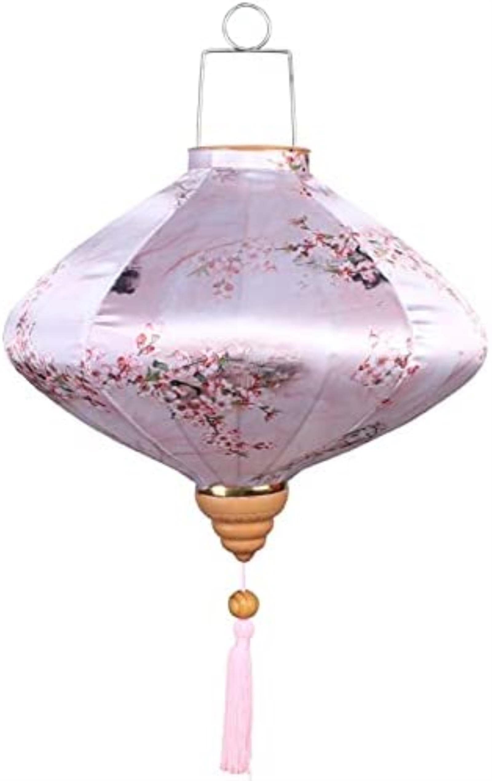 Yaoliucp Seidenlaternen 12 Zoll - Hellgrün Mit Quasten Für Festivals