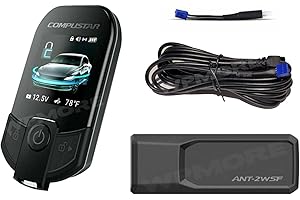 Compustar 2WT13R-SF 3-Mile LCD Remote with ANT-2WSF Antenna