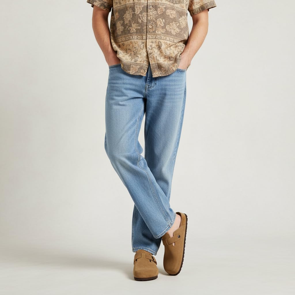 CUSHIONAIRE Haze Genuine Suede Leather Mens Clogs - Comfortable Slip On Potato Shoes for Men with Adjustable Buckle - Image 7