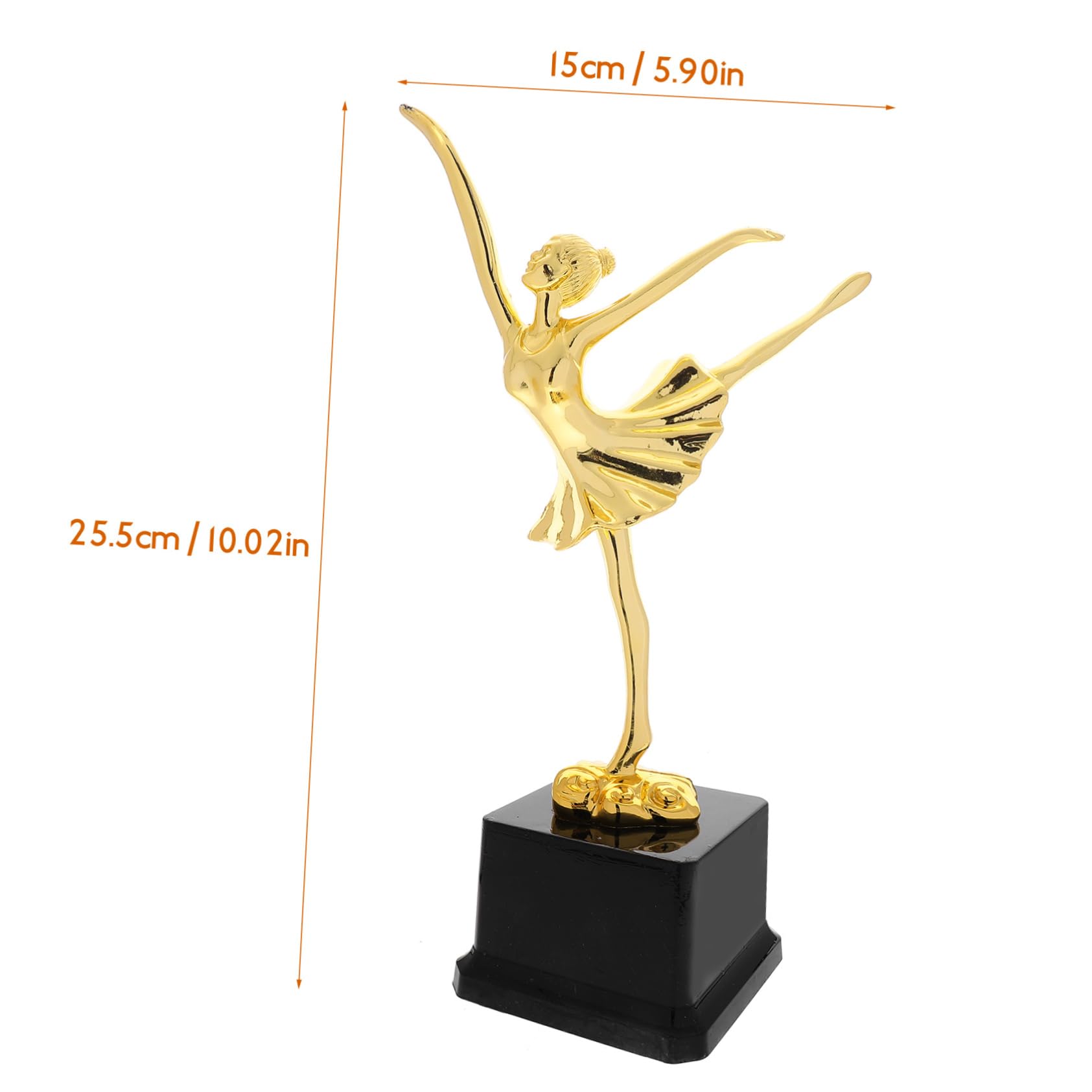 Trofea dla zwycięzców konkursu tanecznego
