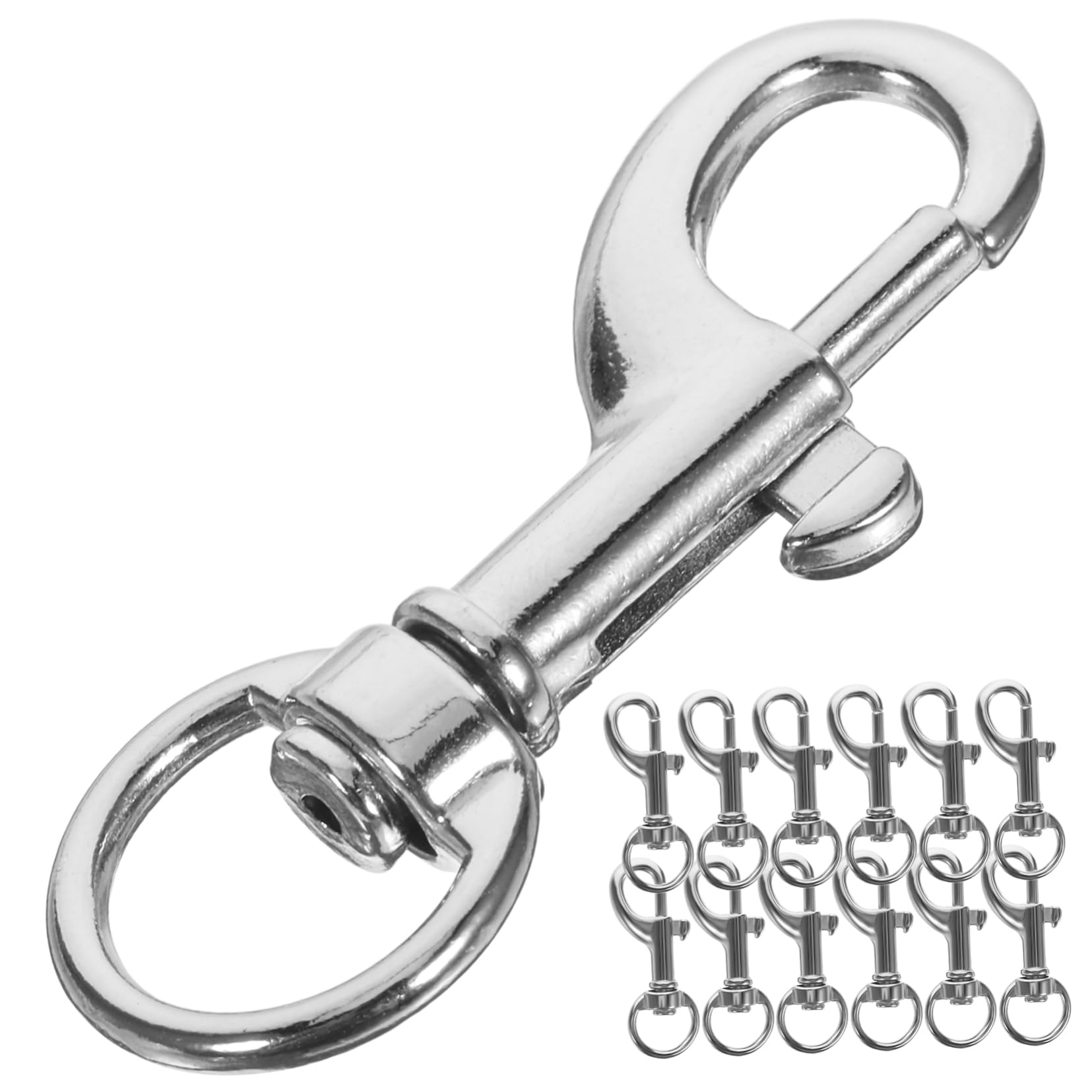 DOITOOL Dog Leash Clip Snap Clip Keychain Hook Multi-Functional Swivel Snap Hook