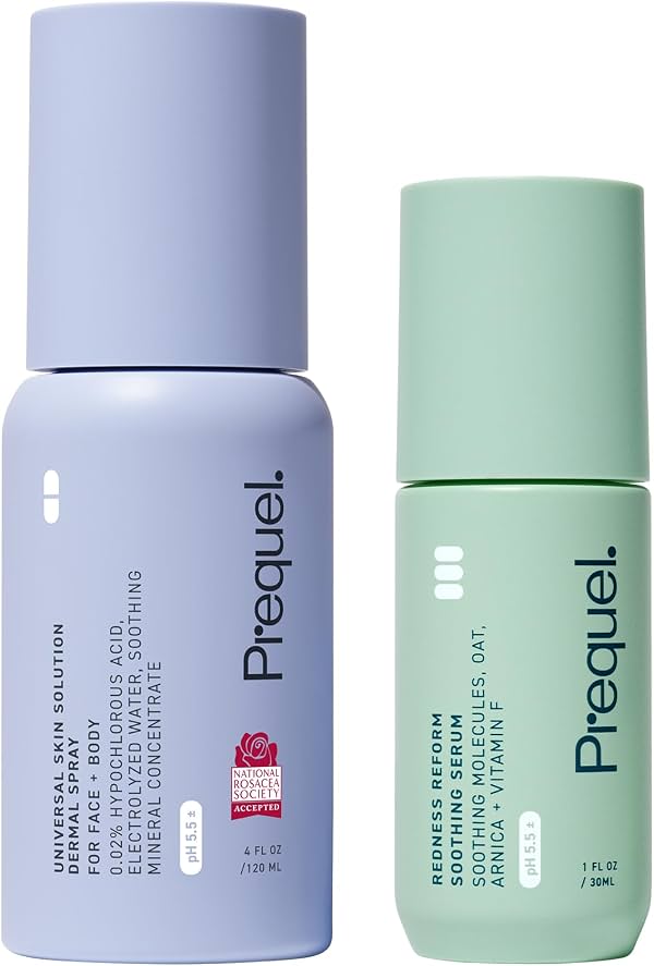 Set Prequel Universal Skin Solution y Redness Reform