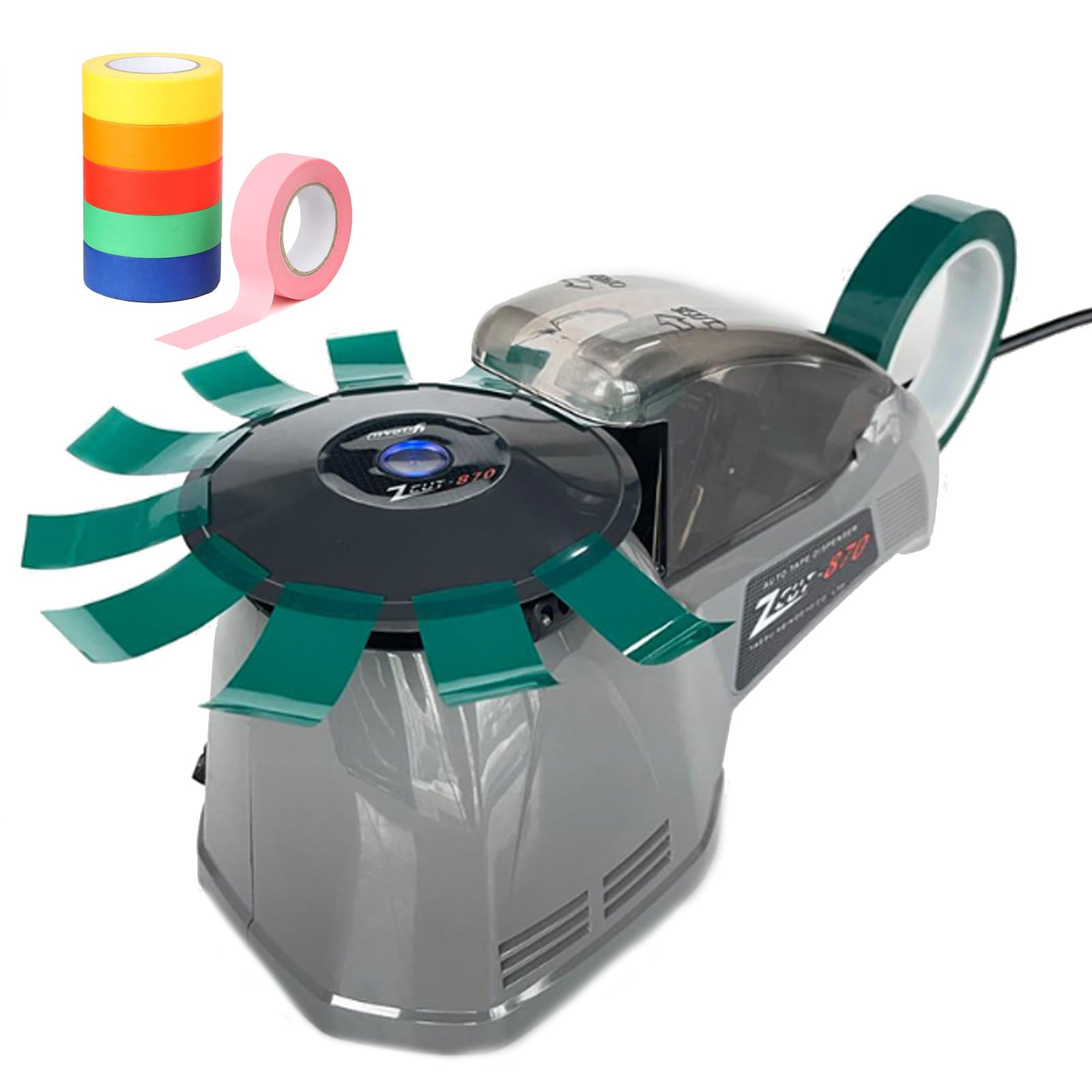 Fhrka Automatic Tape Dispenser, Electronic Carousel Tape Dispenser, Packaging Machine, Machine Office Equipment, For Home Office School