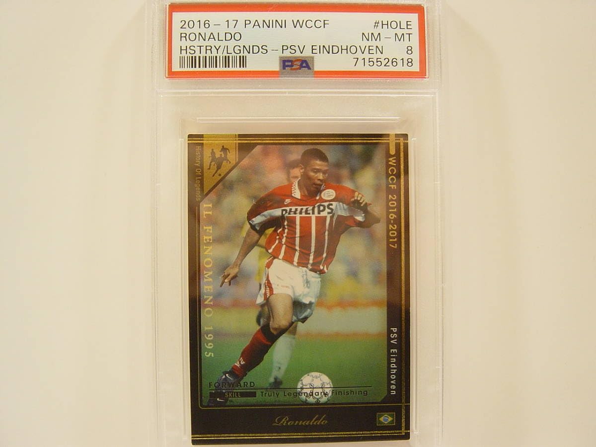 Amazon.co.jp: PSA鑑定済 Panini WCCF 2016-2017 HOLE ロナウド 