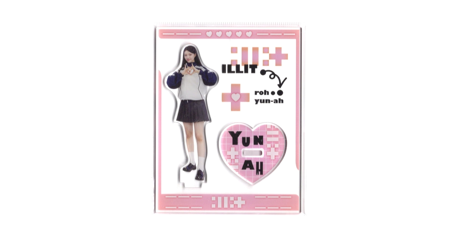 韓国限定 ILLIT Weverse Shop アクリルスタンド ユナ ILLIT •°アクリルスタンド*•ユナ•° - メルカリ