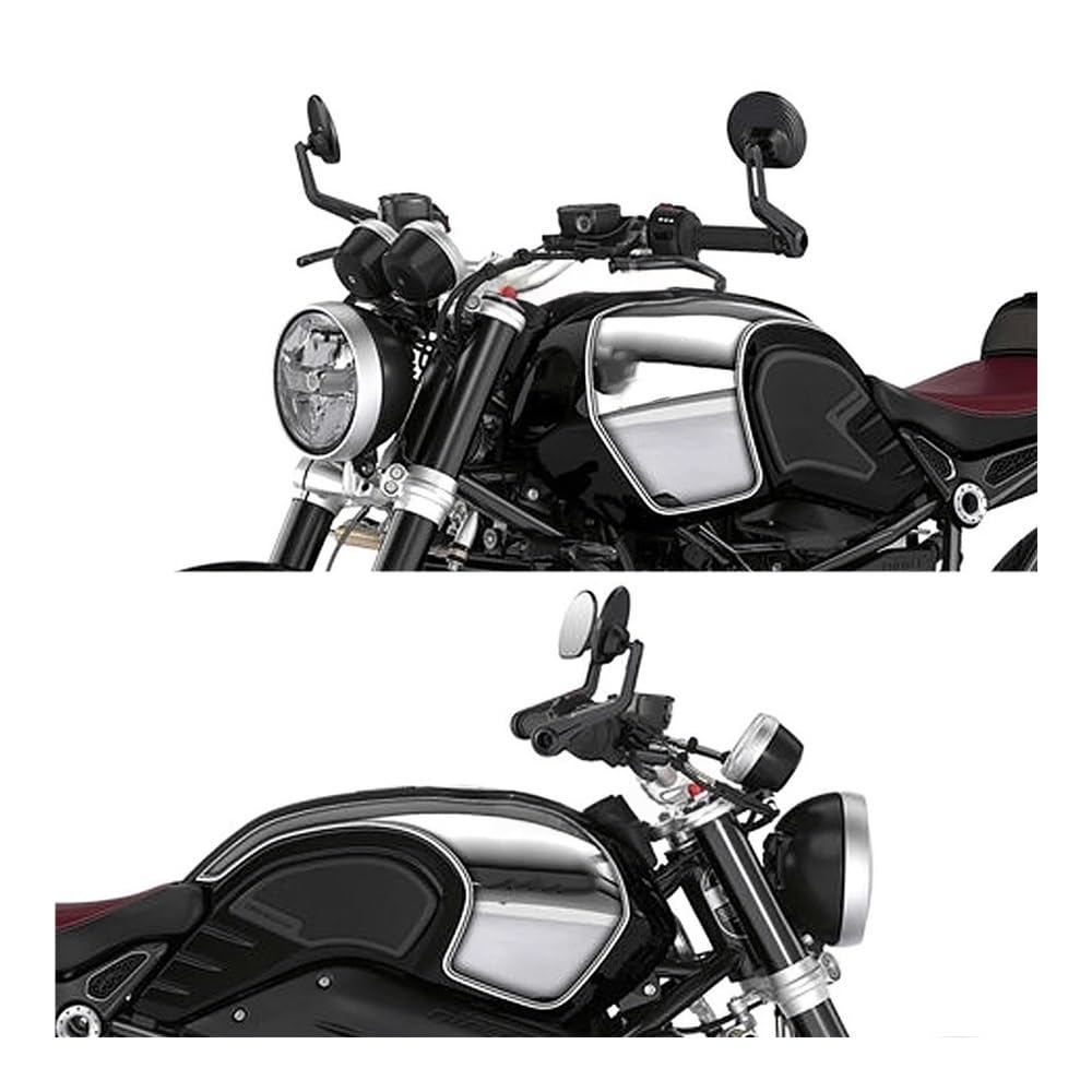Rétroviseurs Latéraux De Guidon Moto pour BM&W R NineT RNINET Urban G/S pour Nine T Pure RnineT pour Scrambler 2020 Rétroviseurs Moto