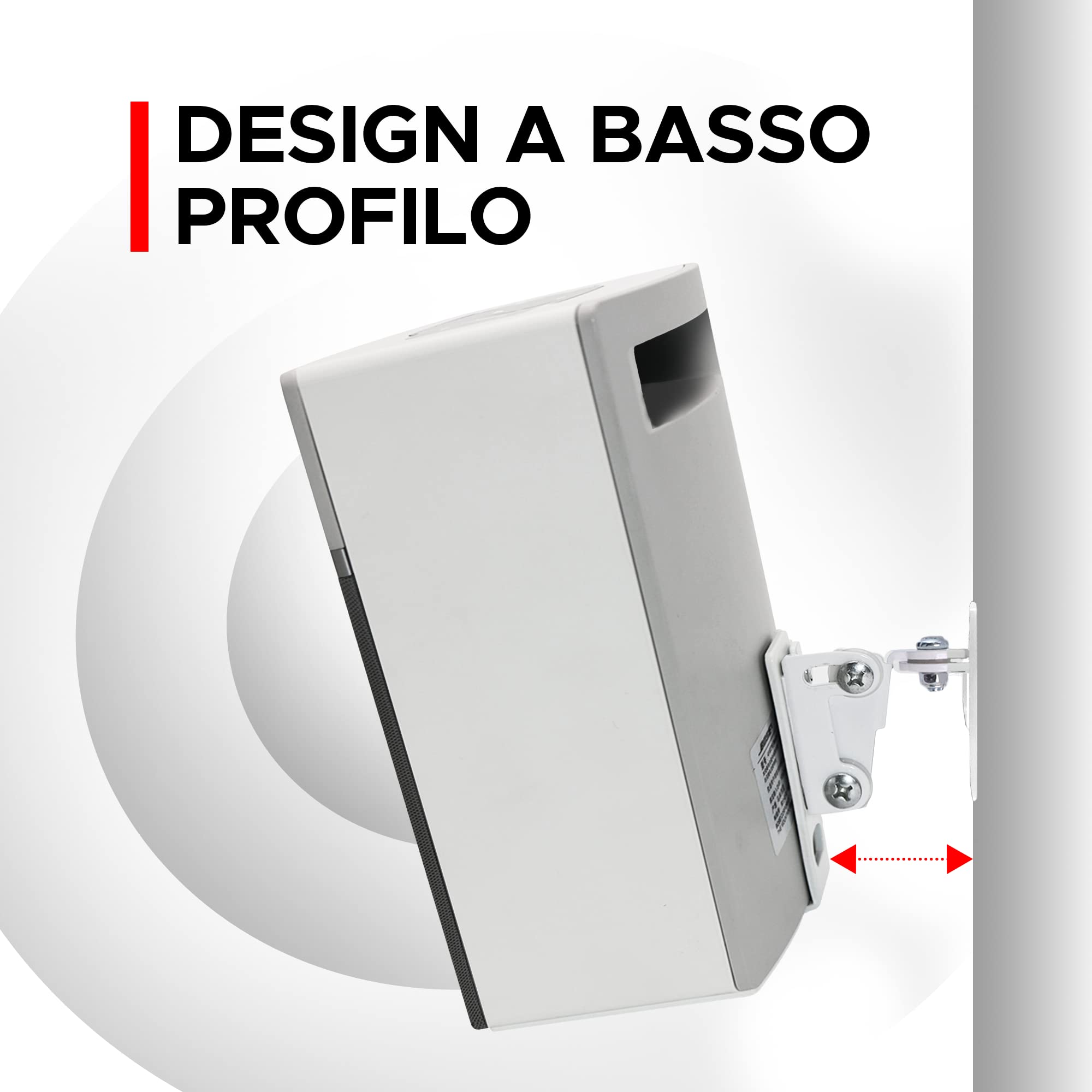 Bose Soundtouch 10 Supporto per Casse da Parete Bianco