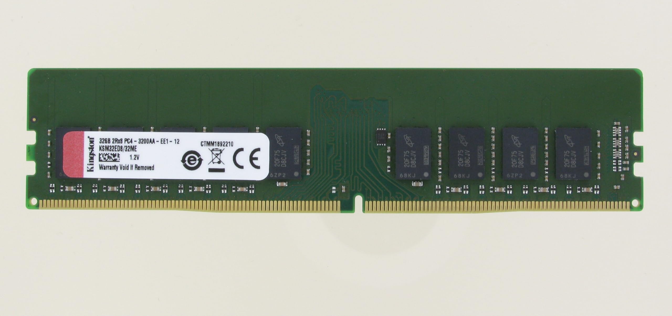 32GB DDR4 3200MHz ECC UDIMM 288-Pin Memory-KSM32ED8/32ME at Amazon.com