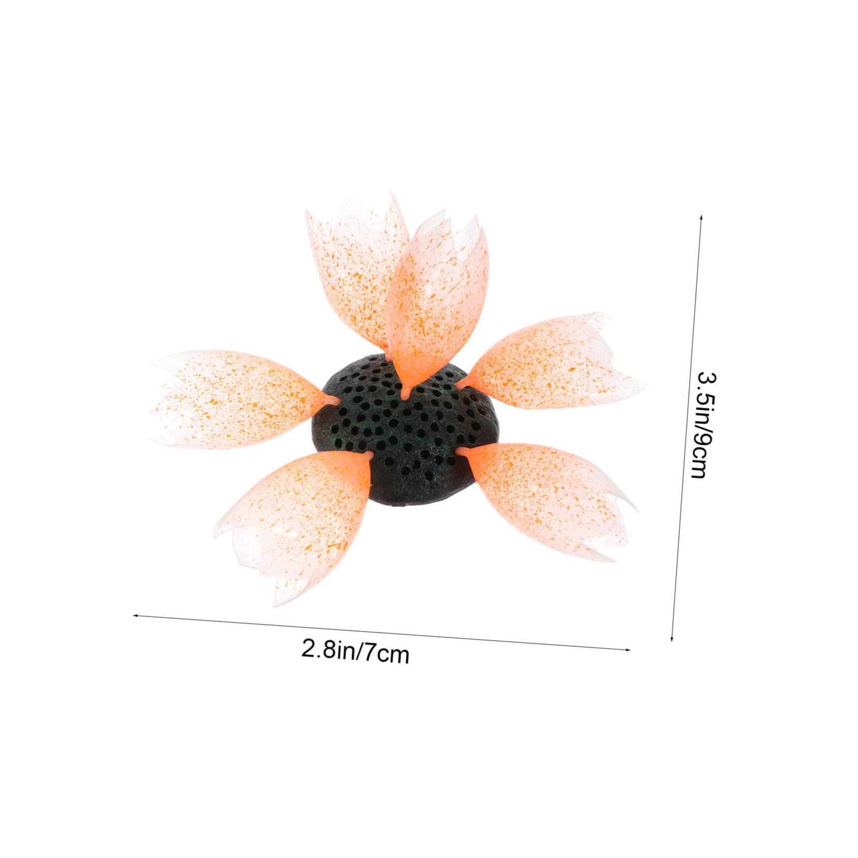 Toddmomy 3piezas Coral Artificial De Brillante para Decoración De Acuarios y Peceras Adorno Acuático para Paisajismo Subacuático y Establecimiento Natural
