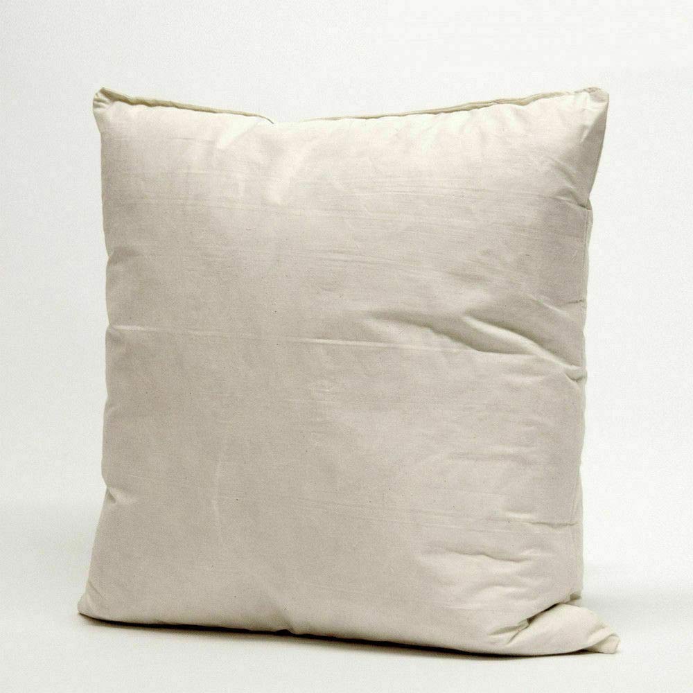Willows Direct 8X Duck Feather Cushion Inner-Pads-Inserts-Fillers 16" 18" 20" Square, Round, Oblong (22"X22"(55Cm X 55Cm))
