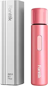 Fanttik E1 Max 3.7V Mini Electric Screwdriver-Silver & S1 Capsule 3.7V Cordless Screwdriver-Pink