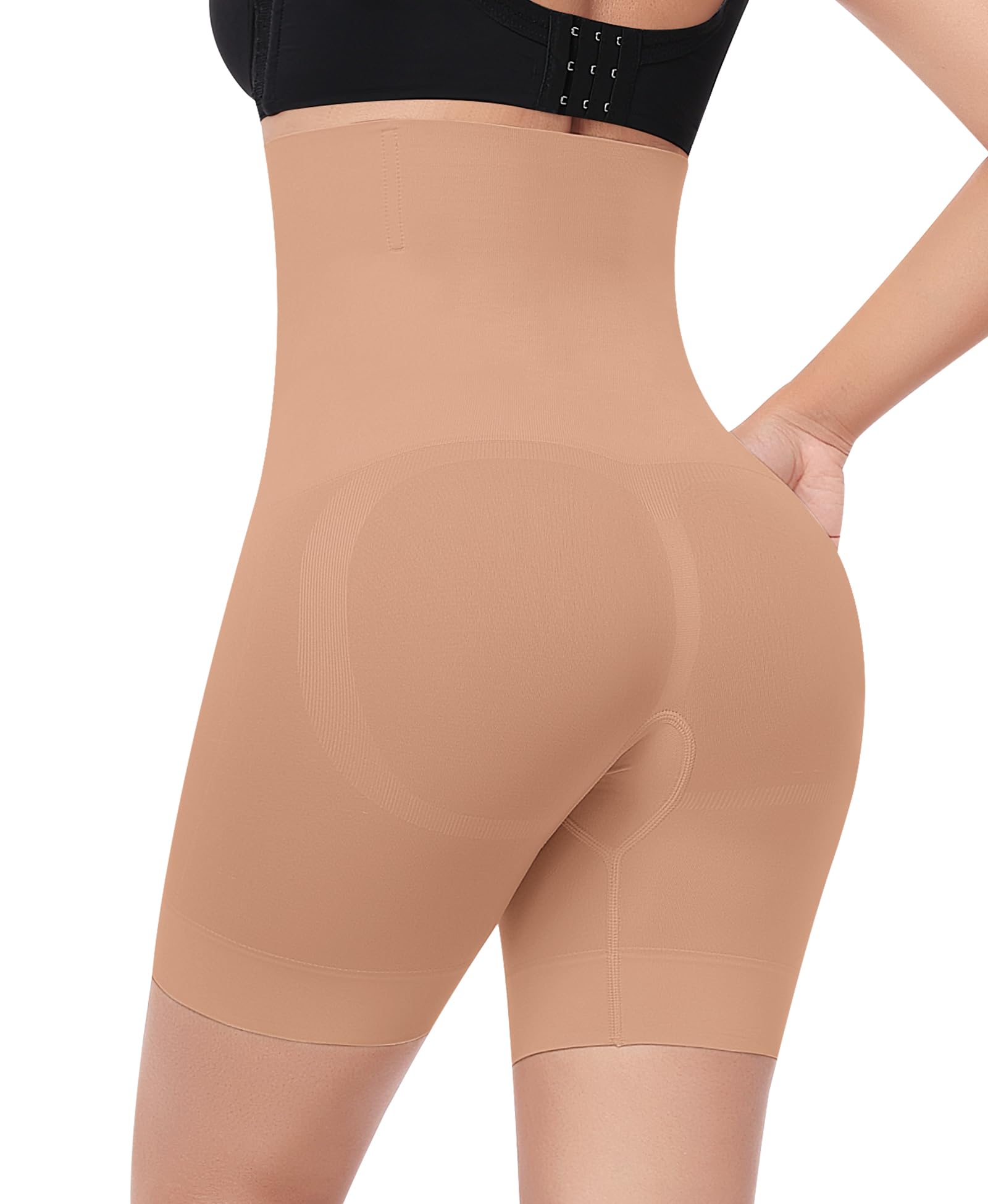 YARRCO Braga Faja Reductora Mujer Abdomen Adelgazante Postparto Cintura Alta Invisible Sin Costuras