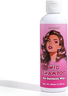 Wigs Shampoo for Synthetic Hair, Weaves & Extensions | Deep Clean & Odor Removal | Anti-Frizz, Easy Detangle & Color-Safe, Keratin Jojoba Formula, 6.76 oz