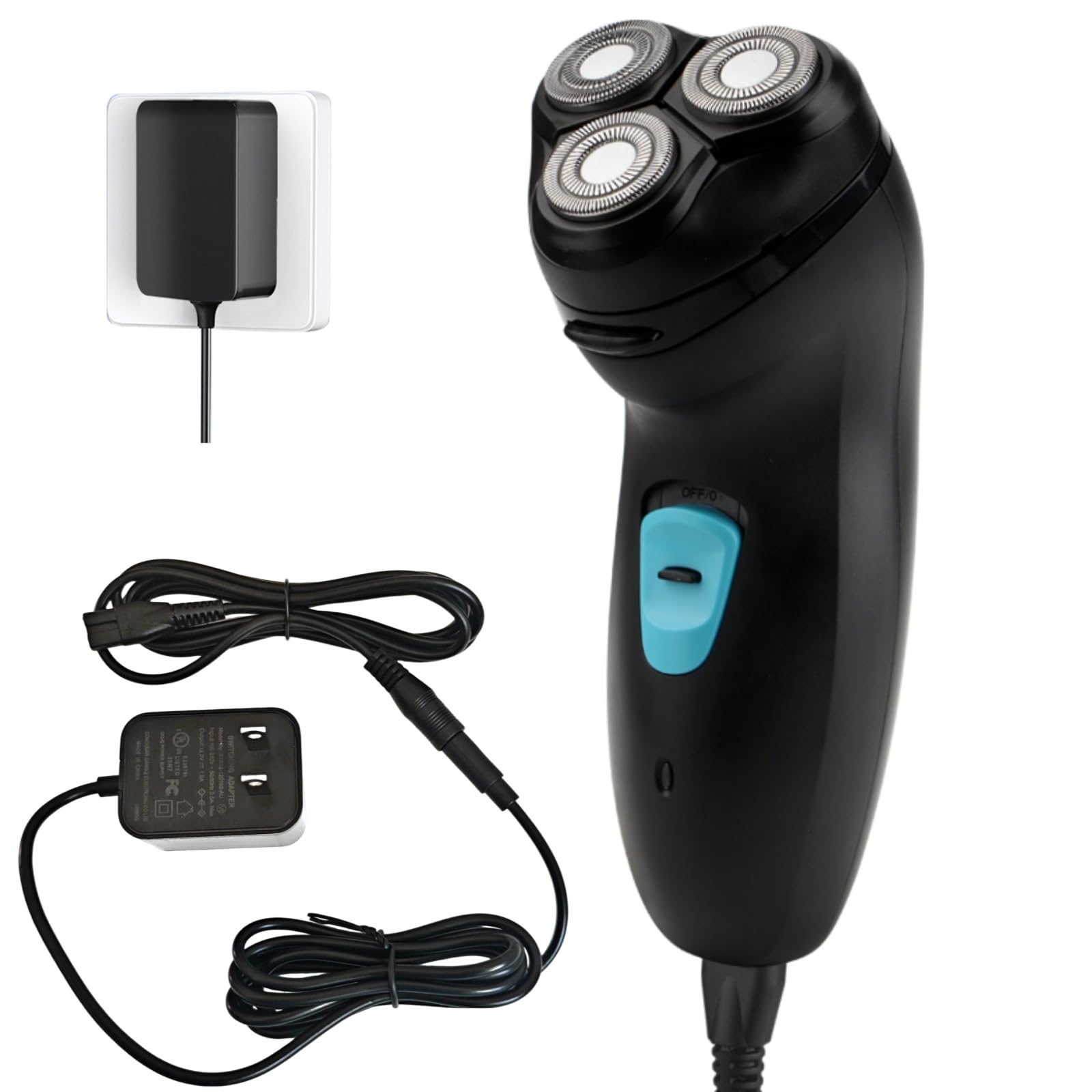 Corded Electric Shaver for Men Professional Head Shaver for Bald Man 3D Float Razor for Close Shave Machine