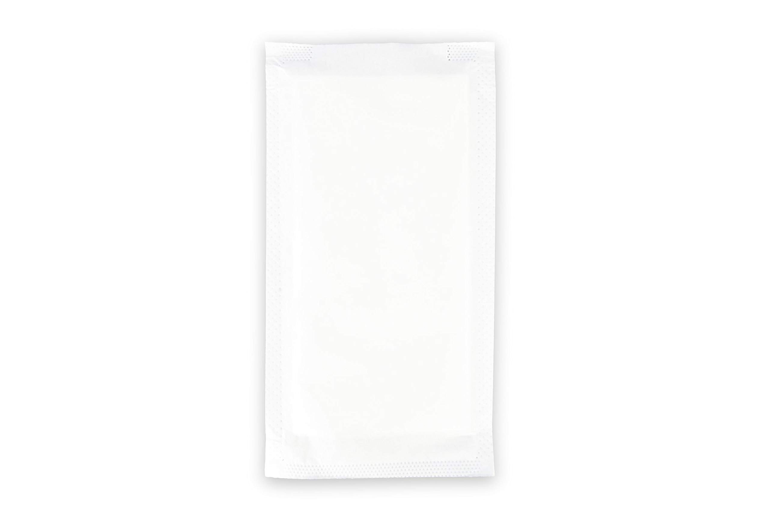 Hypafol Bestecktasche mit Serviette | 38x38cm, weiß, 1/8 Falz, 500 Stück | hochwertige Bestecktasche aus Papier | Serviette aus Zellstoff | für Geburtstage, Catering, Gastronomie & Kantine (weiß)