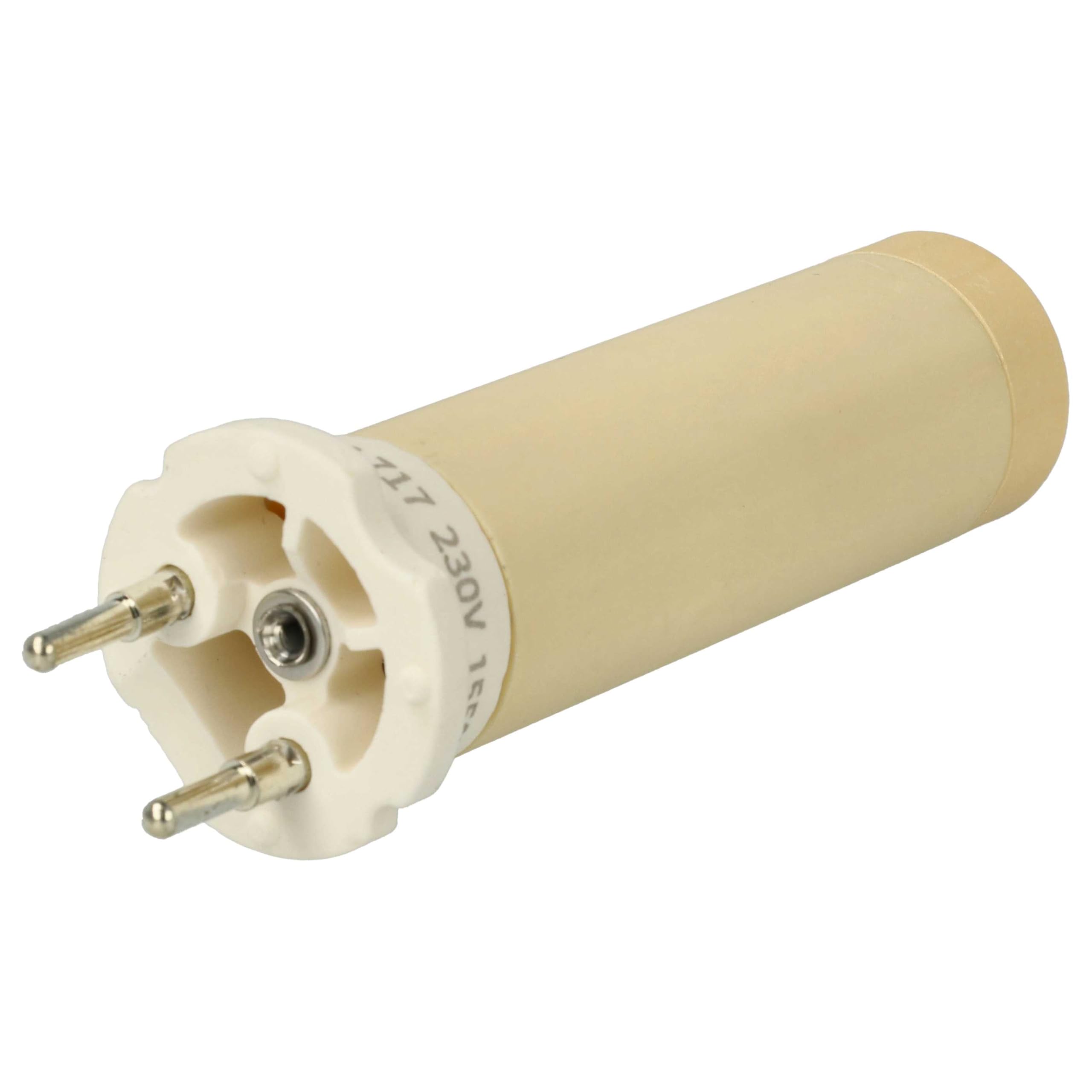 vhbw Élément chauffant remplacement pour Leister 142.717 pour pistolet soudeur à air chaud - 1550 W, Noyau en céramique, 2,6 x 9,1 cm