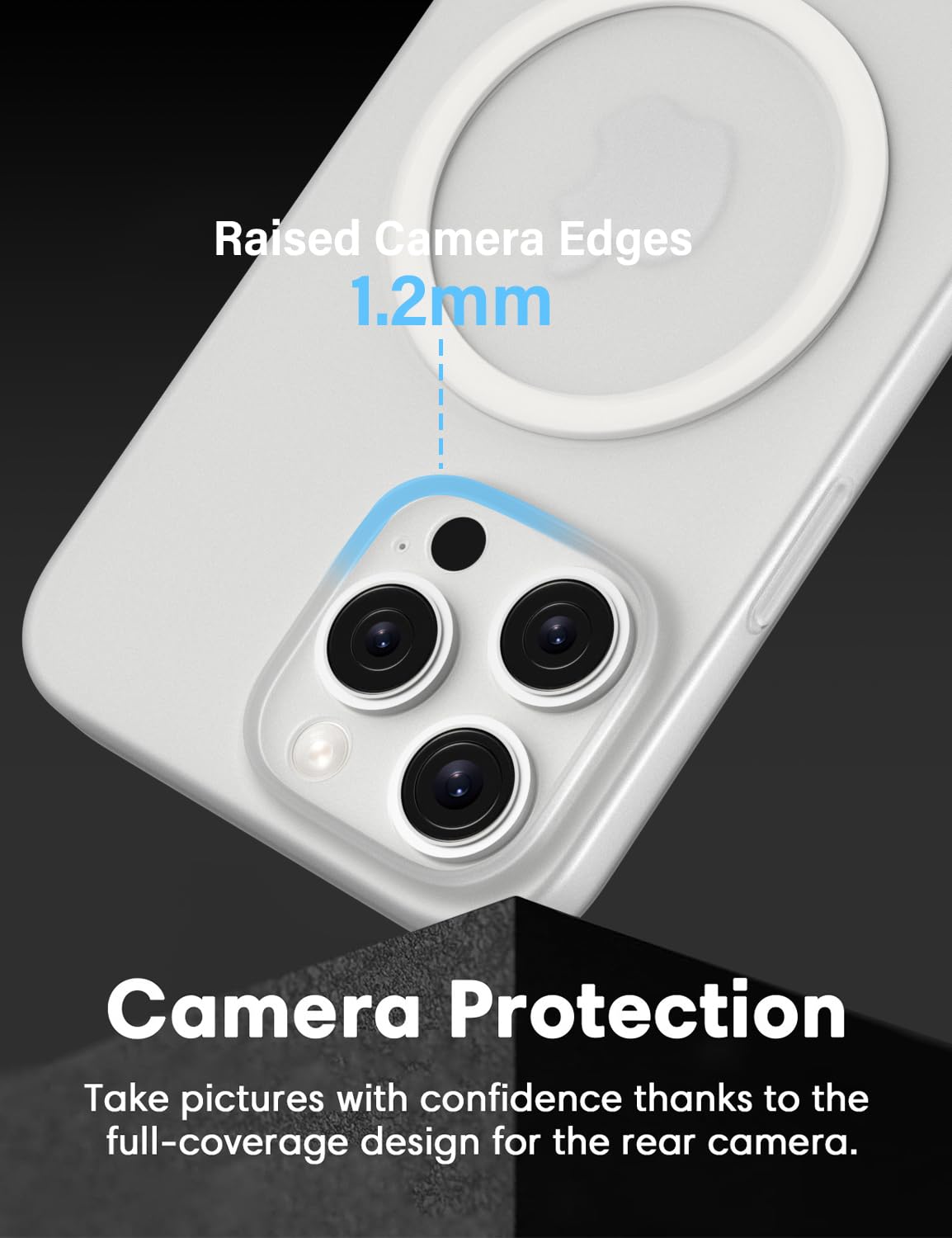 LISEN [Impugnatura nuda e più sottile, ultra sottile per iPhone 16