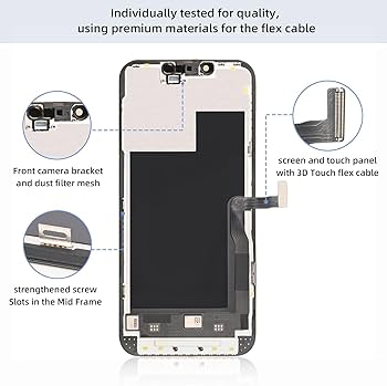 Amazon.co.jp: Beefix for iPhone 13 Pro 液晶パネル - 6.1