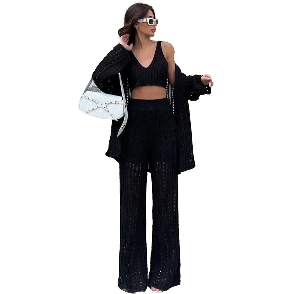 【THE MOZZ】Monica One Piece + Cardigan Set The Crop Rib Cardigan - Piece Of The Puzzle | MOTHER DENIM