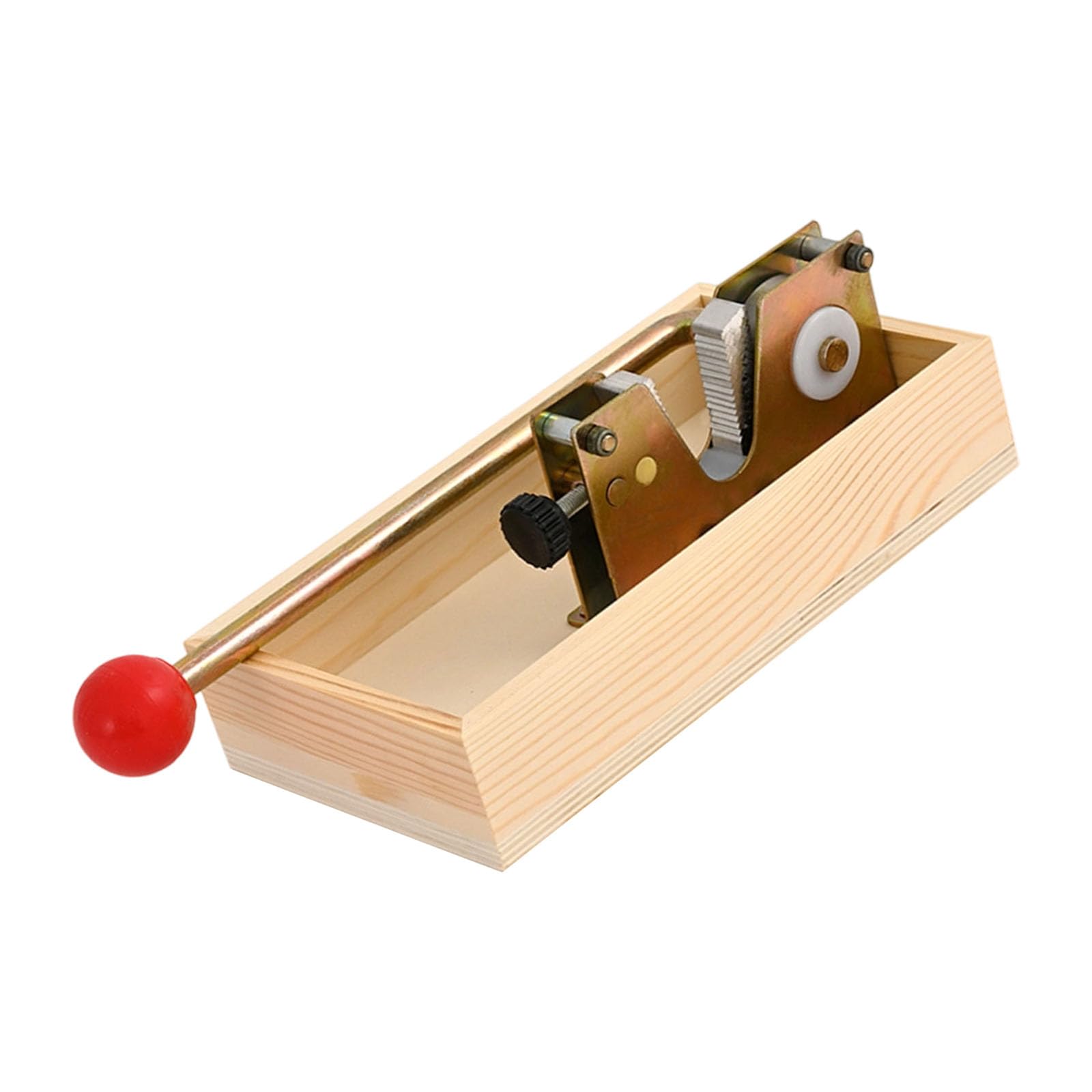 HDOYTXXM Heavy-Duty Nut Sheller with Wooden Handle Metal Opener for Walnuts Almonds Hazelnuts Kitchen Tool Practical Nutcrackers for Walnuts Macadamia Nut