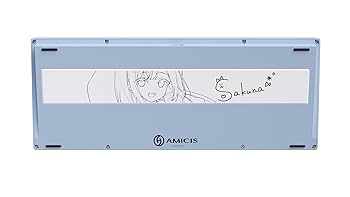 Amazon | 【公式】【結城さくな×AMICIS】ゲーミングキーボード