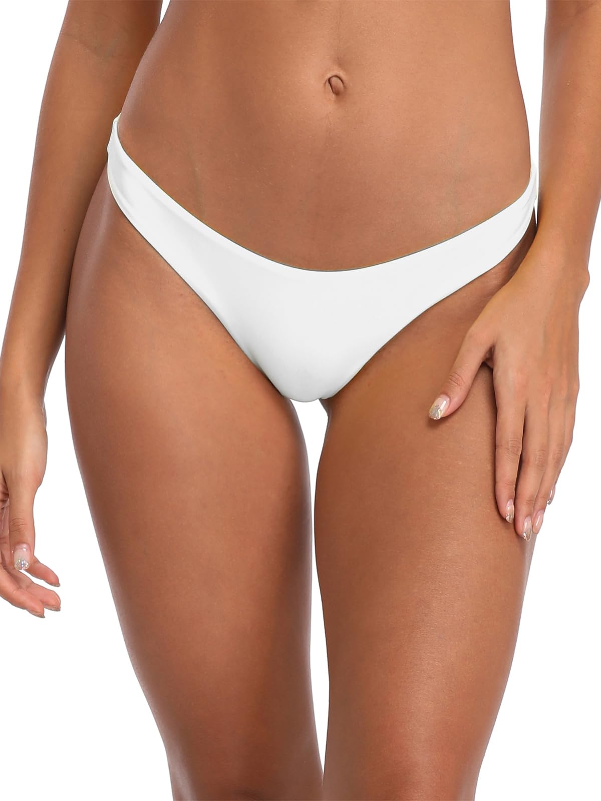 Ocean Blues Damen Sexy Brazilian Cut Bikini-Unterteil