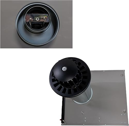 Vista 14 de Comfort Glow Calentador de pared de gas natural de ventilación directa de 17,000 BTU, gris, grande