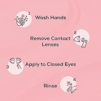 Vista 7 de NOVEHA Extra Nove - Limpiador espumoso para párpados, cuidado diario de la piel para pestañas y párpados, irritaciones oculares, ojos de orzuelo