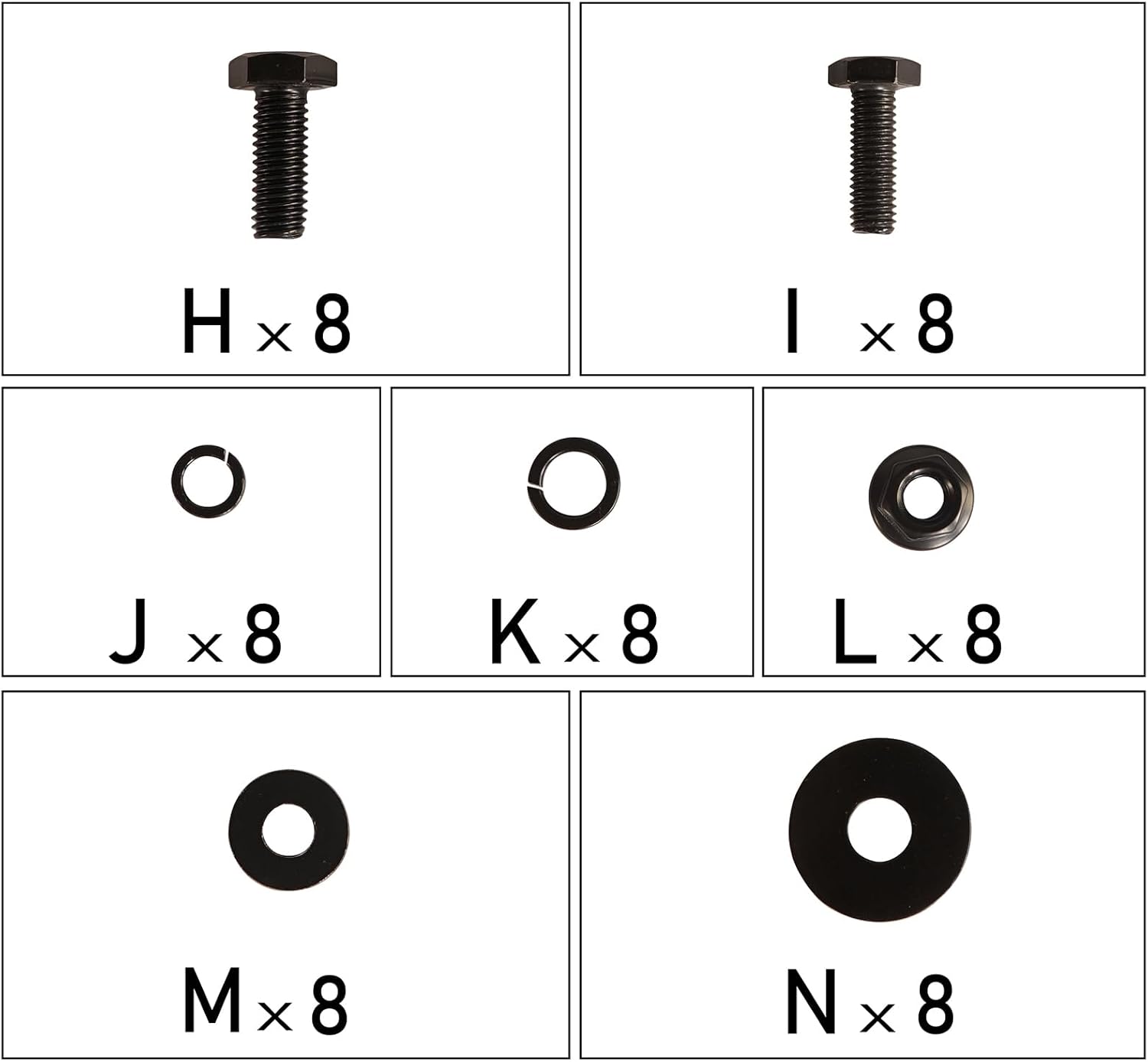 Hooke Road Bronco Running Boards Nerf Side Step Tubular Bars Compatible with Ford Bronco 2021-2026 4-Door (Exclude Bronco Sport)