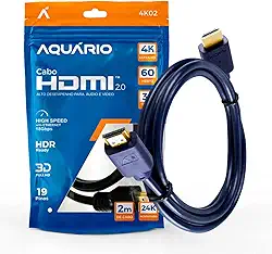 CABO HDMI 2.0 4K 3D 19 PINOS - 2 METROS
