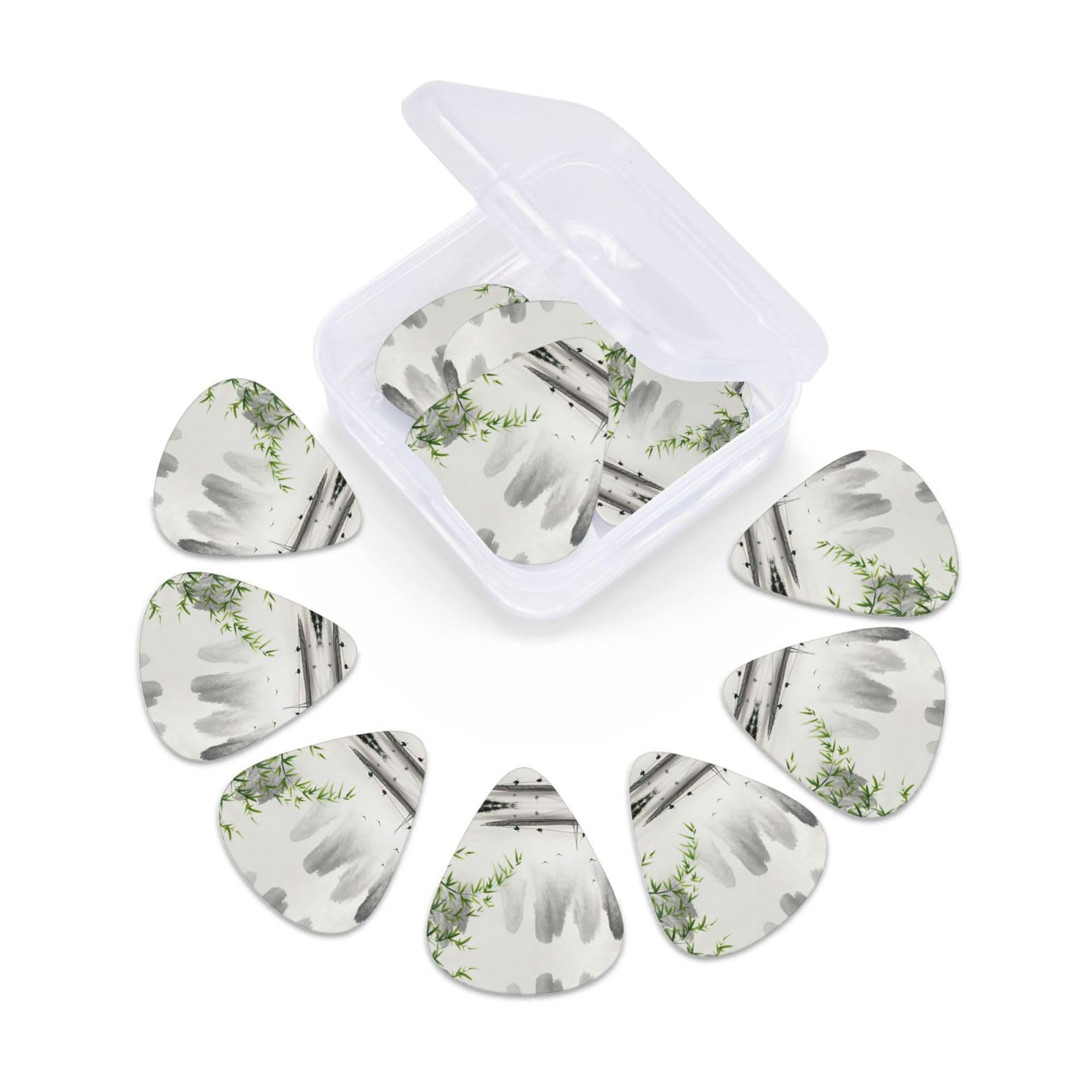 Lot De 120 Médiators Fins (2mm) - Couleurs Assorties - ABS Pour Guitare, Basse, Ukulélé