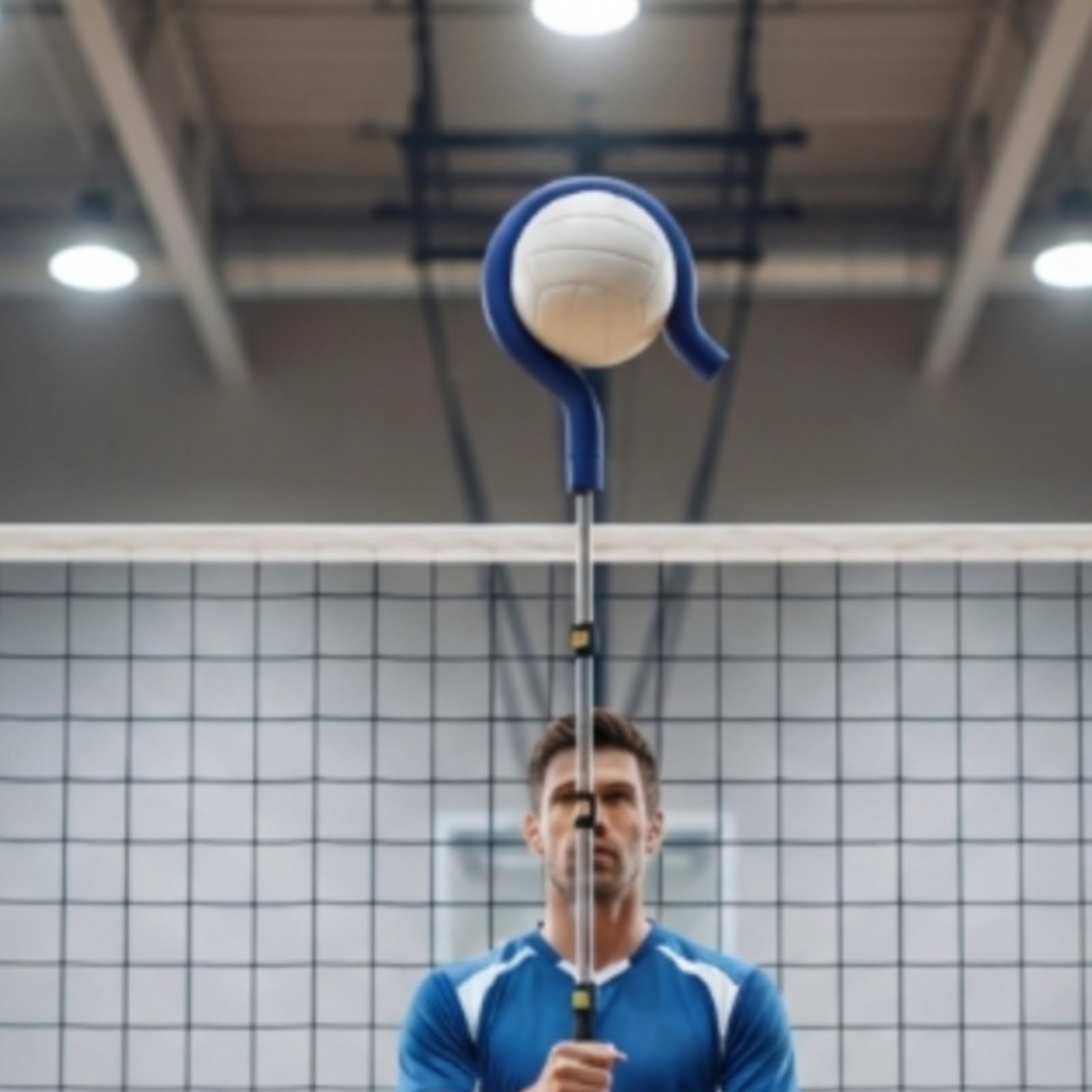 Asta di Allenamento Regolabile in Altezza Attrezzatura Sportiva Telescopico Allenatore per Pvolisti, Allenatori