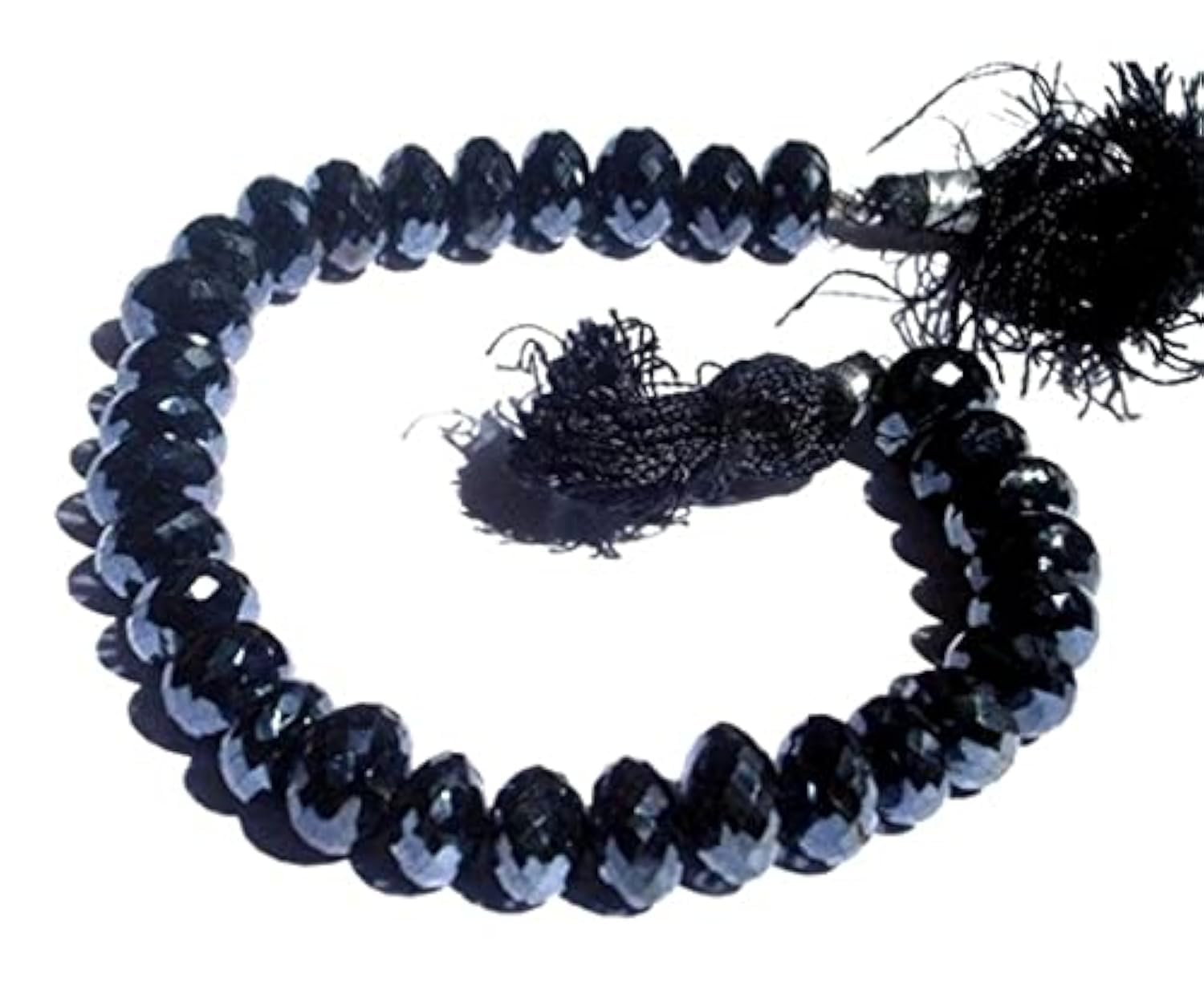 Rondelles en spinelle noir LKBEADS pour créer des bijoux élégants au quotidien