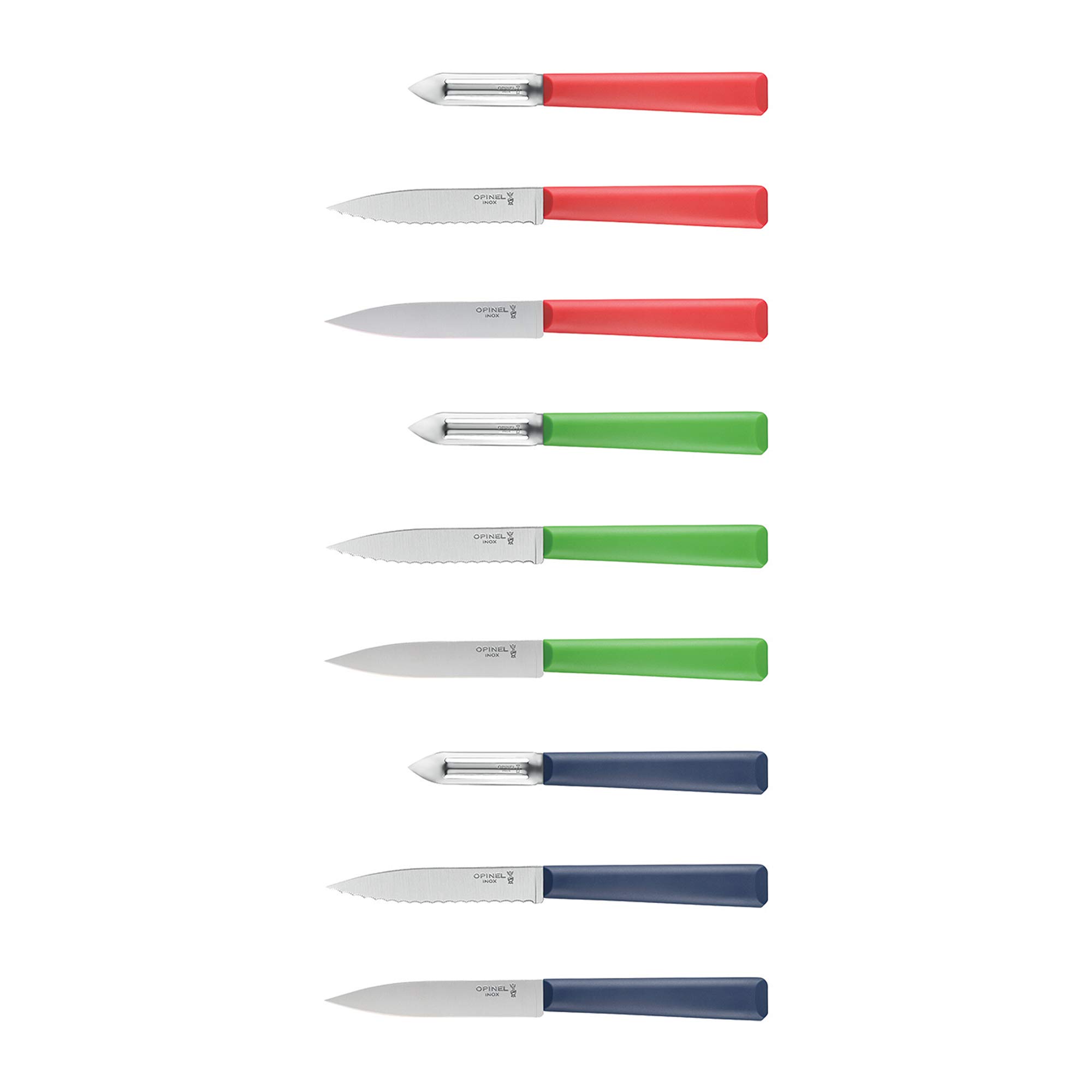 Opinel Essentiels Tırtıklı Soyma Bıçağı
