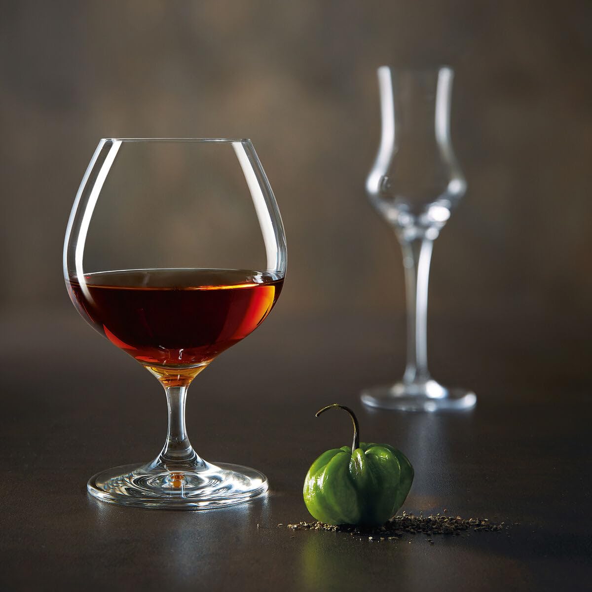 Chef & Sommelier Set de 6 copas de coñac Spirits de krysta 72 cl | Transparente, Krysta, formato alto, acabado brillo, 72 cl, 6 piezas, borde fino, fácil de limpiar