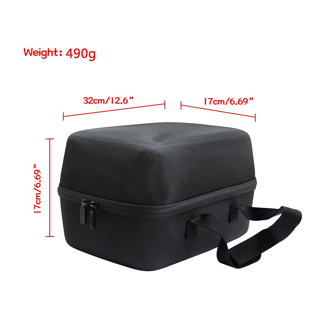 II VOICE - Funda protectora completa que absorbe los golpes, inastillable, con bolsillo de malla, bolsa de almacenamiento