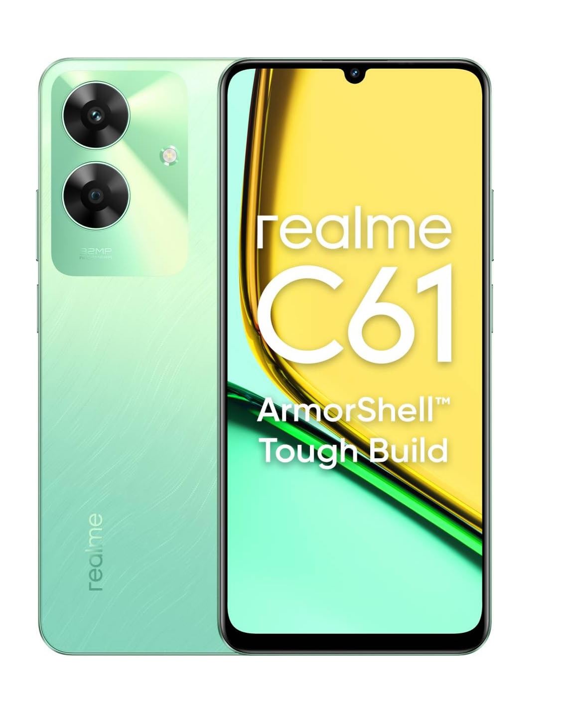 realme C61 4G (6 GB, 128 GB Safari Green)