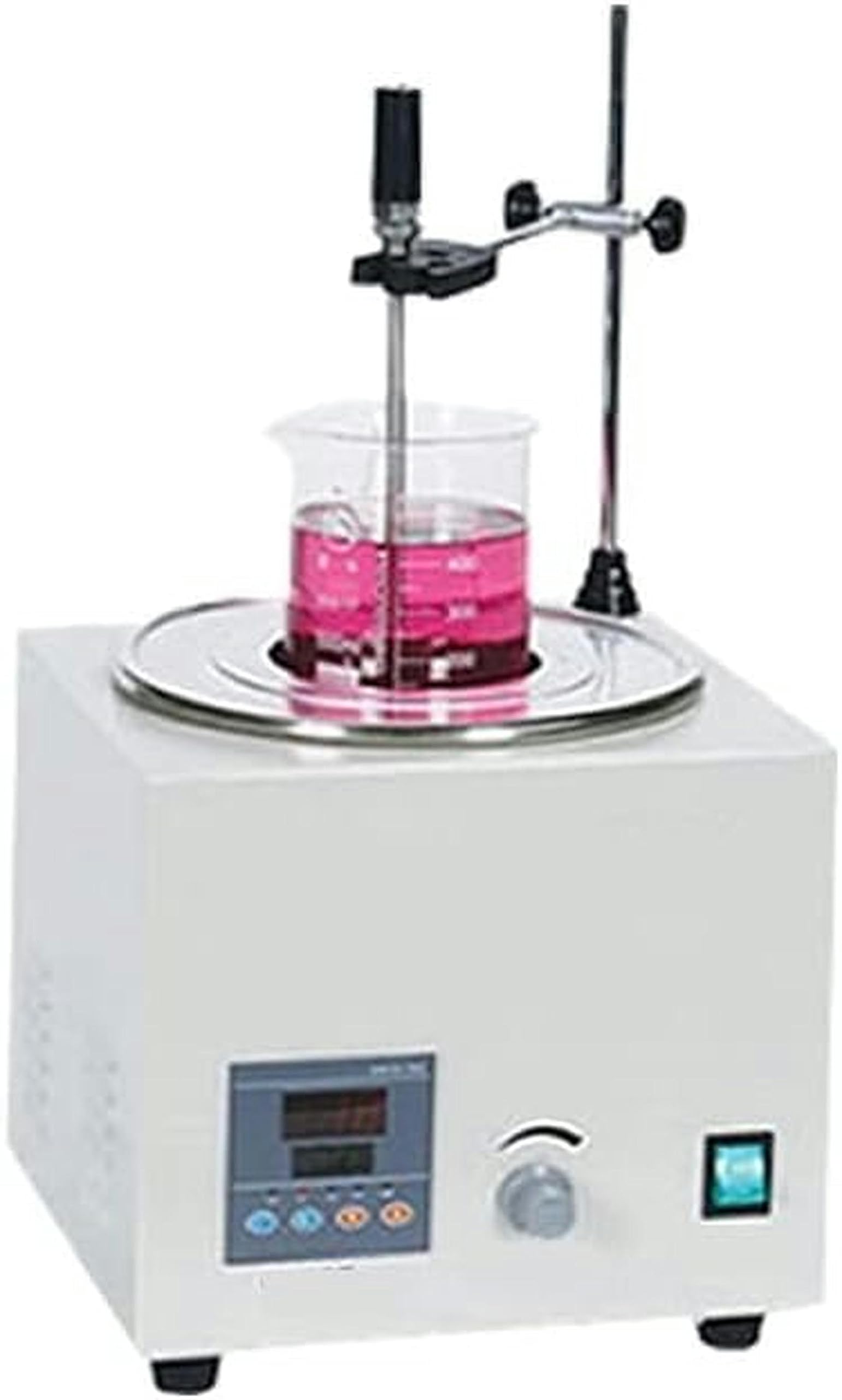 Agitador magnético Mezclador magnético LCD Laboratorio Digital Agitador magnético Inteligente de Temperatura Constante Colector Agitador magnético con calefacción Placa calefactora Placa de