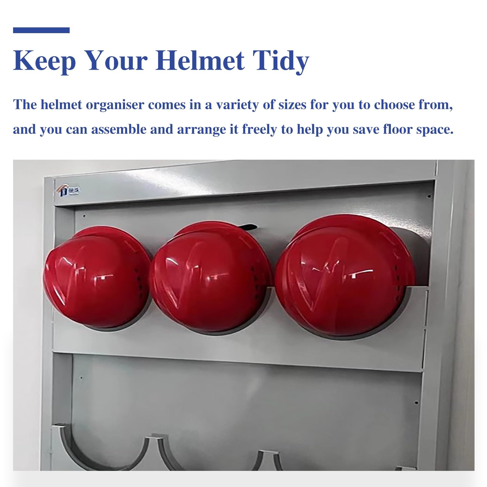 Casco Obra Perchero de Pared para Casco de Bombero, Perchero para Casco de Seguridad de Oficina para Sitios de Construcción O Talleres, Estante para Colgar Cascos de Seguridad(Hold 5 Hats)