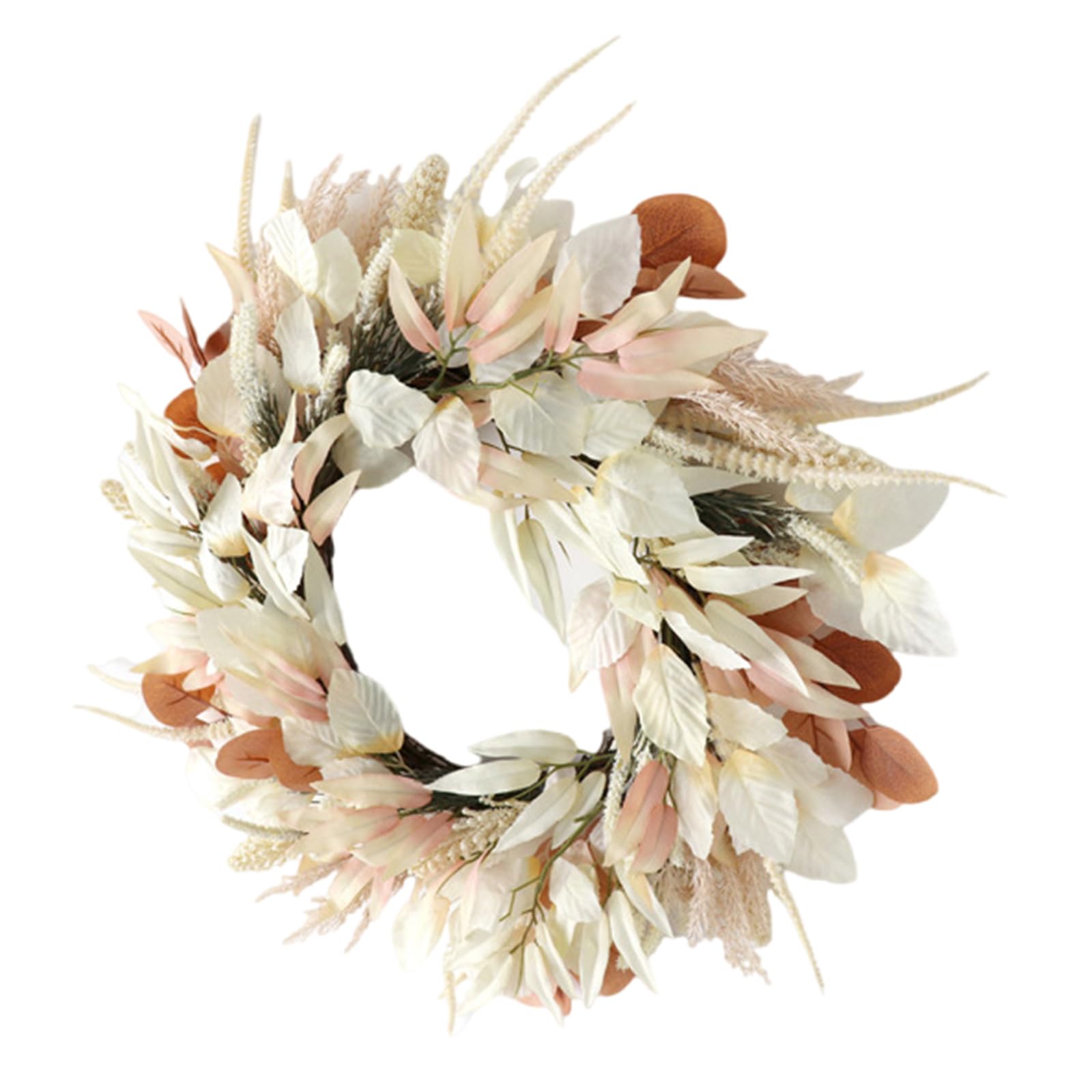 Couronne de riz artificielle sans entretien pour embellir extérieur et intérieur