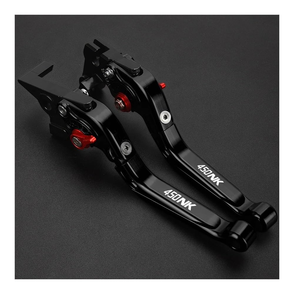 Zdgxfhsrh Blue Motorcycle Brake Clutch Levers Motorcycle Accessories Extendable Adjustable Brake Clutch Levers For Cfmoto 450Nk Cf450nk Nk450 2023 2024 2025 2026
