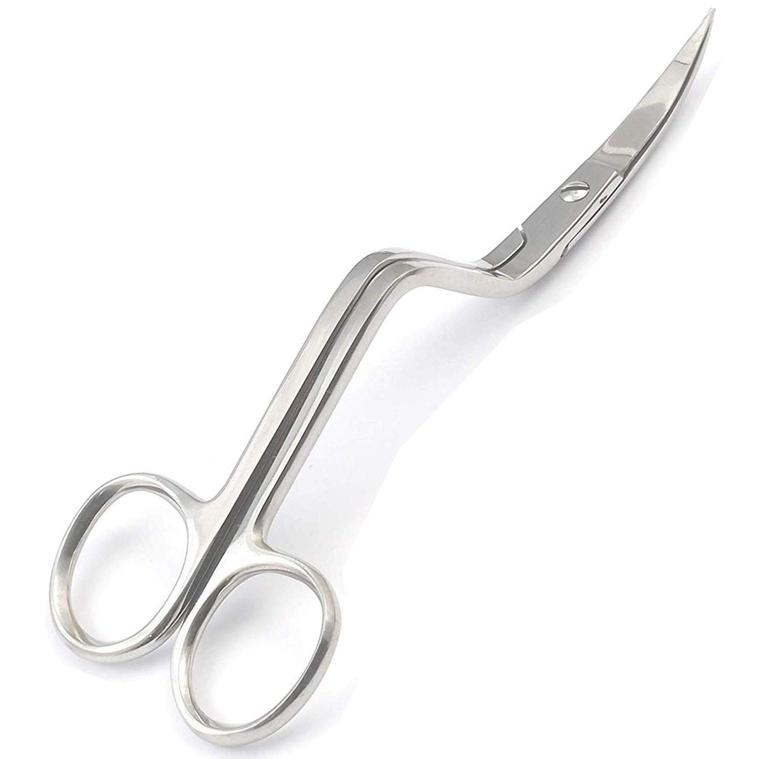 PRECISE CANADA: 6" Large Double Curved Scissors - Stainless Steel