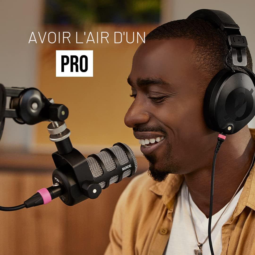 Rode PodMic Microphone de diffusion dynamique cardioïde : Amazon