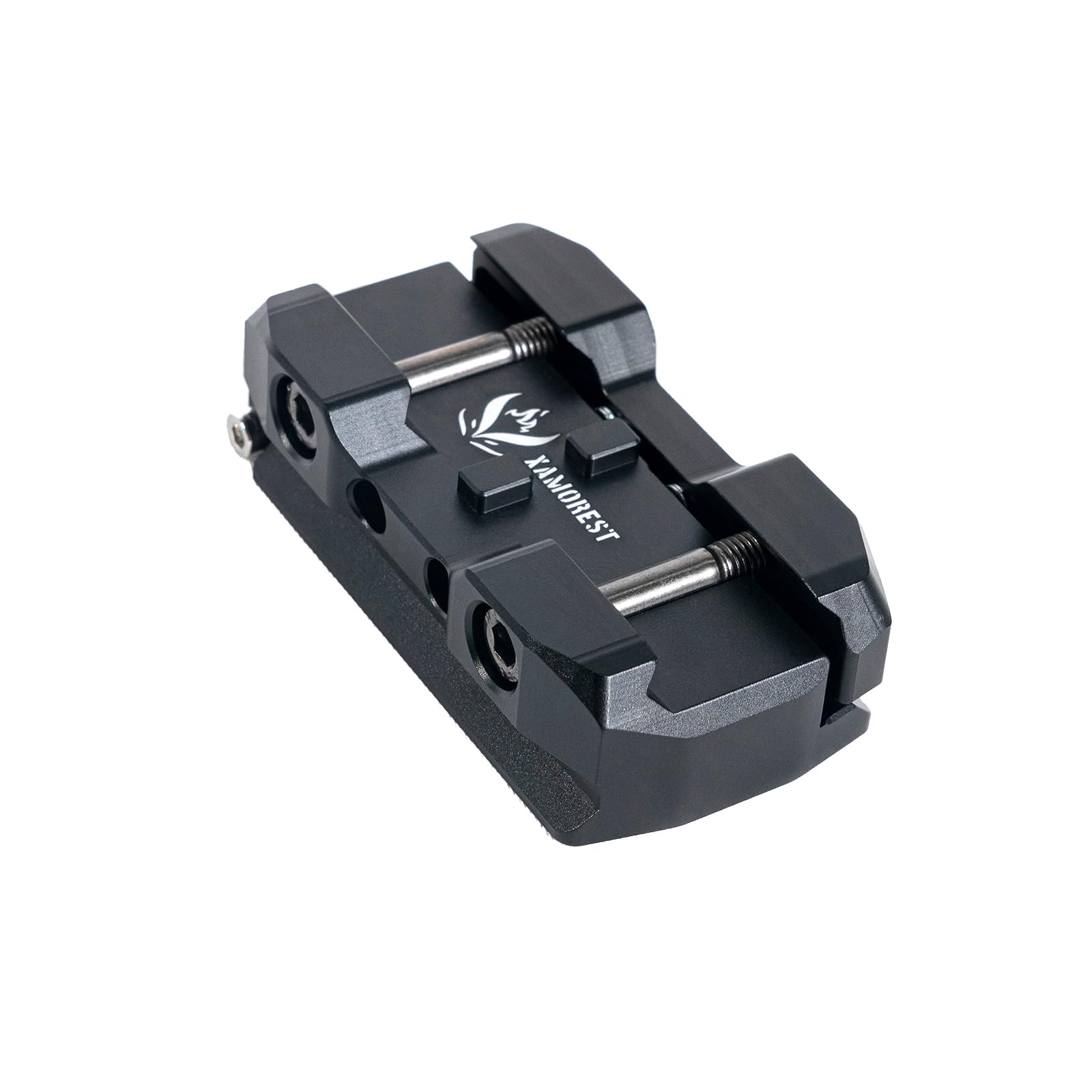 Picatinny Arca Swiss Plate, 2.75 Picatinny Arca Rail Mount for Rifle Tripod Ballhead Quick Release Plate, Aluminum Arca Plate Compatiable RRS Dovetail, Suitable for QD Sling