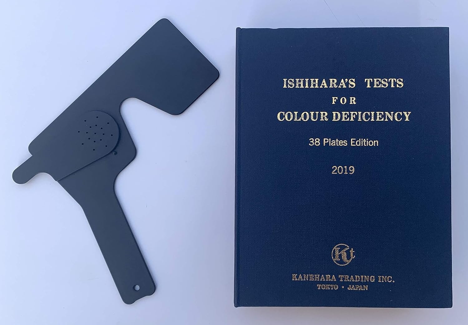 KASHSURG Ishihara Book 38 Plate with Lorgnette Occluder_142_Pack of 5