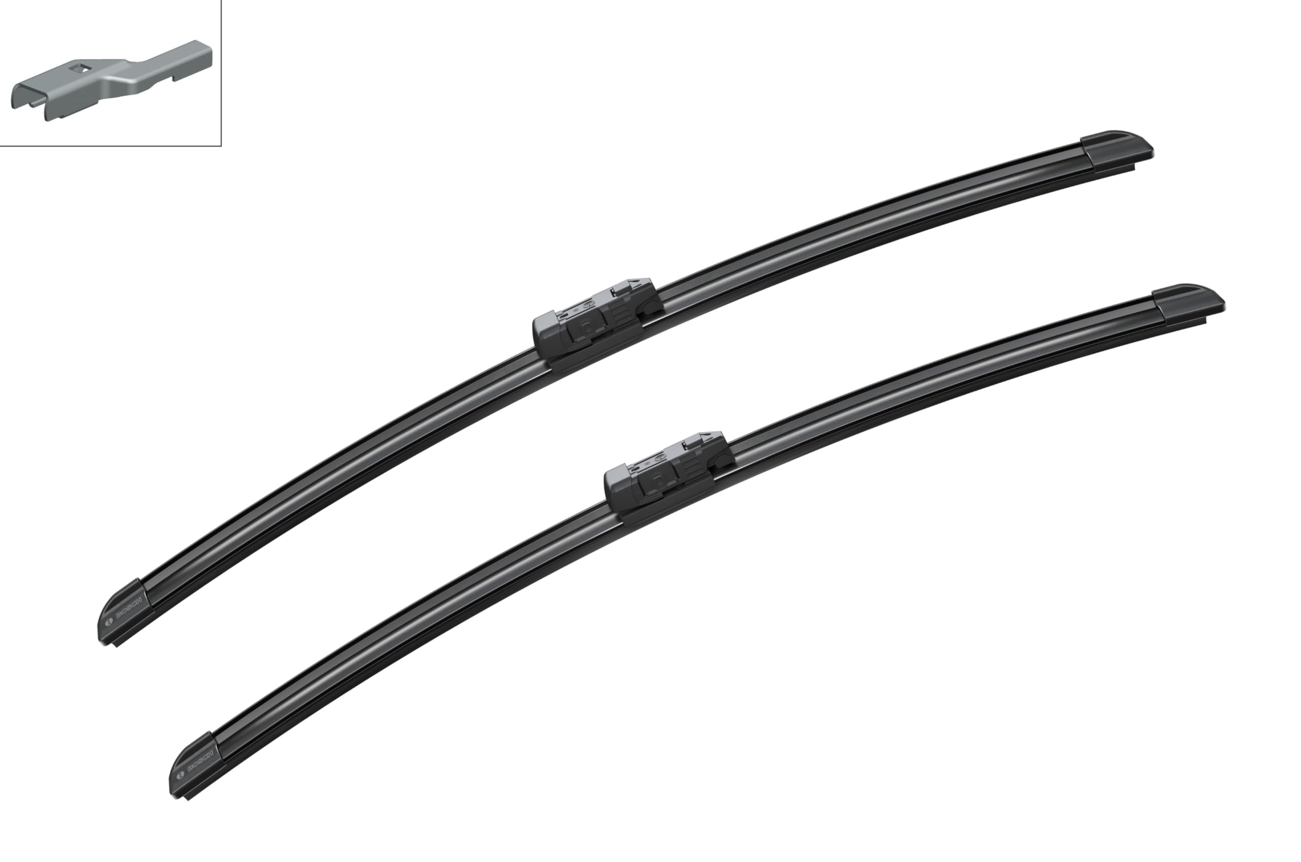 Bosch 3397009051 Pióro Wycieraczki, Czarny, 530 mm/530 mm